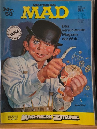 Mad uhrwerk orange - mad, nr.