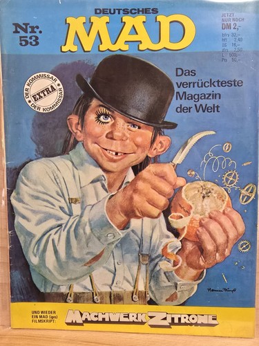 Mad 1973 uhrwerk orange - nr.,